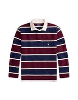Polo Ralph Lauren Marškinėliai tamsiai mėlyna / vyno raudona spalva / balta