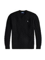 Polo Ralph Lauren Megztinis juoda / balta