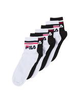 FILA Kojinės raudona / juoda / balta