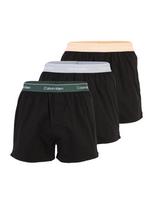 Calvin Klein Underwear Boxer trumpikės šviesiai pilka / smaragdinė spalva / abrikosų spalva / juoda