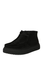 CLARKS Batai su raišteliais 'Torhill Hi' juoda