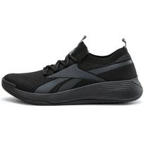 Reebok Dmx Comfort Wear-Resistant Low-Top Running Shoes Unisex Black Sneakers 100242386 38.5 juoda