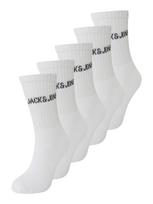 Jack & Jones Junior Kojinės 'JACREGEN' juoda / balta