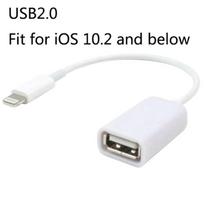 „Apple“ sąsajos OTG adapterio kabelis, skirtas „Apple iPhone 5 5s 6 6s Plus 7“ for iOS 10.2