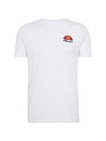 ELLESSE Marškinėliai 'Canaletto' mandarinų spalva / raudona / juoda / balta