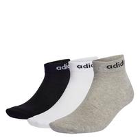ADIDAS SPORTSWEAR Sportinės kojinės 'Think Linear' pilka / juoda / balta