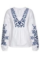 LASCANA Palaidinė mėlyna / balta