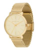 MICHAEL Michael Kors Analoginis (įprasto dizaino) laikrodis 'PYPER' smėlio spalva / auksas