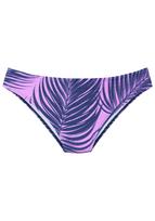 LASCANA ACTIVE Sportinio bikinio kelnaitės tamsiai mėlyna jūros spalva / orchidėjų spalva / balta