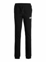 Jack & Jones Junior Kelnės 'JJIGORDON' juoda / balta