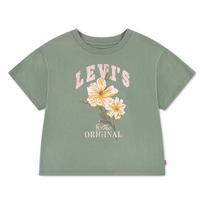 Levi's Kids Marškinėliai geltona / šviesiai žalia / rožių spalva / balta