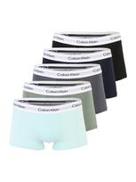 Calvin Klein Underwear Boxer trumpikės tamsiai mėlyna jūros spalva / šviesiai mėlyna / pilka / pastelinė žalia / juoda / balta