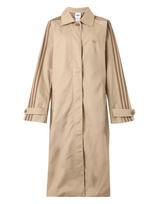 ADIDAS ORIGINALS Demisezoninis paltas 'MAC' ruda / rusvai žalia