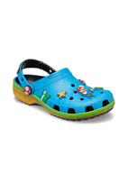 Crocs Klumpės 'Super Mario' azuro spalva / geltona / šviesiai žalia / raudona