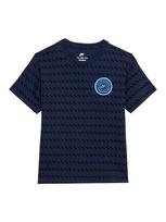Nike Sportswear Marškinėliai 'M90' tamsiai mėlyna / azuro spalva / juoda