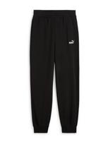 PUMA Sportinės kelnės 'ESS No. 1' juoda / balta