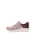 SKECHERS Batai be raištelių 'BOBS SQUAD CHAOS - CURRENT MU' rausvai violetinė spalva / ciklameno spalva