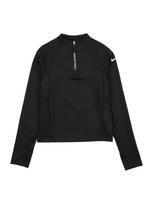 NIKE Sportiniai marškinėliai juoda / balta