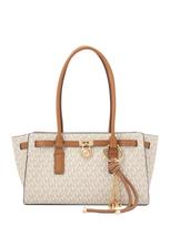 MICHAEL Michael Kors Rankinė ant peties ruda (konjako) / pastelinė geltona