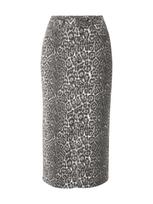 VERO MODA Sijonas 'VMVERI' šviesiai pilka / tamsiai pilka / balta