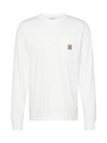 Carhartt WIP Marškinėliai garstyčių spalva / pilka / balta