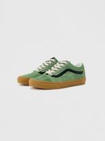 VANS Sportbačiai be auliuko 'Old Skool' žalia / juoda
