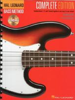 Hal Leonard Bass Method - Complete Edition: Books 1, 2 and 3 Bound Together in One Easy-To-Use Volume! (Bk/Online Audio)