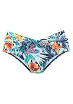 SUNSEEKER Bikinio kelnaitės mėlyna / pastelinė mėlyna / žalia / raudona