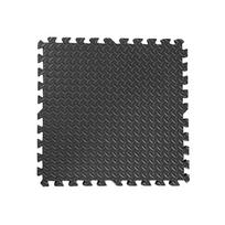 Sujungiamos putplasčio grindų plytelės 30x30cm Patvari EVA medžiaga Dėlionės tipo Treniruočių, sporto salės grindų plytelės namams, garažui, dirbtuvei One Size juoda