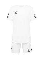 Hummel Treniruočių kostiumas juoda / balta