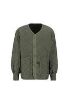 ALPHA INDUSTRIES Demisezoninė striukė 'Heritage' žalia