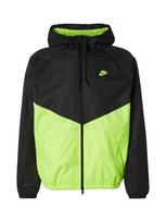 Nike Sportswear Demisezoninė striukė žaliosios citrinos spalva / juoda