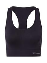 Hummel Sportinė liemenėlė 'Tif' pilka / juoda