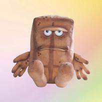 Bernd Das Brot Pliušinis žaislas Mielas piktas duonos įdarytas gyvūnas Lėlė Minkštas pliušinis Kolekcionuojama dovana gerbėjams Vaikams brown