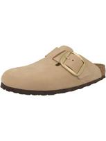 BIRKENSTOCK Šlepetės 'Boston' smėlio spalva