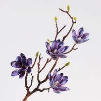 Didelė dirbtinė magnolijos gėlė, tikra liesti, rankų darbo, dirbtinis magnolijos šakelis, realistiškas, prabangus, dirbtinio šilko gėlė, sodo dekoras kava