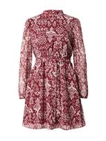 Trendyol Suknelė karmino raudona / balta