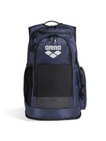 ARENA Sportinė kuprinė 'ALL SET BACKPACK 45L' tamsiai mėlyna / juoda / balta