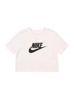 Nike Sportswear Marškinėliai 'Futura' juoda / vilnos balta