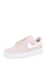Nike Sportswear Sportbačiai be auliuko 'AIR FORCE 1 '07' auksas / rožių spalva / balta
