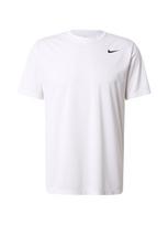 NIKE Sportiniai marškinėliai juoda / balta