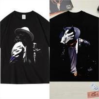 Michael Jackson V4 Shirt 2026 New Vintage 90s Graphic Tee Hip Hop Streetwear Unisex T Shirt for Men Women Fan Gift Casual Top 3XL black