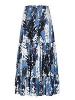 TATUUM Sijonas 'EFIANA' indigo spalva / juoda / balta