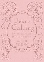 Jesus Calling, Pink Leathersoft, with Scripture References: Enjoying Peace in His Presence (A 365-Day Devotional)