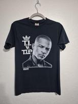 Vintage 2000s TI vs TIP Album Promo  Grand Hustle  Shirt - Sz S - Rap Big Face Unisex T-Shirt XXXXL gray