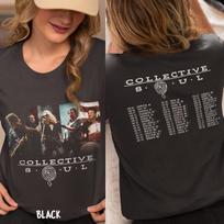 Unisex Collective soul Tour 2026 T-Shirt – Unisex Concert Tee – Alternative Rock Band Shirt 3XL brown