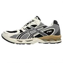 ASICS GEL Nimbus 10.1 žemi bėgimo bateliai Unisex Juodi Kreminiai Balti 1203A877-001 37.5 balta