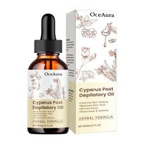 1/2/3PCS Cyperus Rotundus Essential Oil 60ml for Hair Removal Moisturizing Soothing Skin Reducing Body Hair Painless After Care white