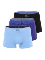 Calvin Klein Underwear Boxer trumpikės šviesiai mėlyna / purpurinė / juoda