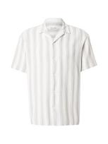 JACK & JONES Marškiniai 'JJEliam' nendrių spalva / balta